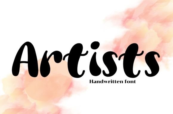 Artists Font: A Versatile Handwritten Script for Designers