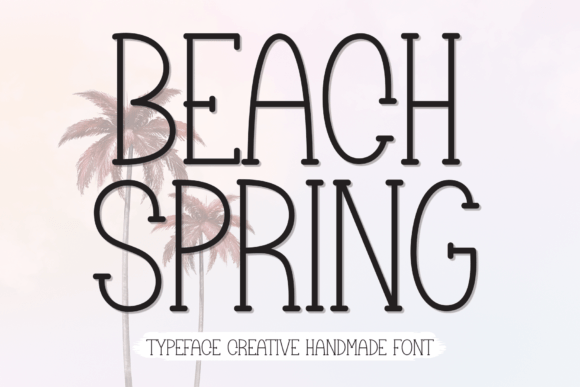Beach Spring Font for Modern Web Design