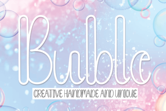 Buble: The Sweet Handwritten Font for Campaigns