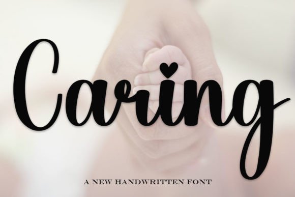 Caring Font Review: Elegant Branding for Small Business
