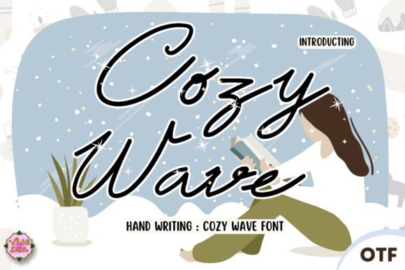 Cozywave Typeface for Festive Web Design