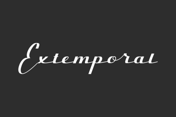 Extemporal Font: Elevate Your Brand Identity
