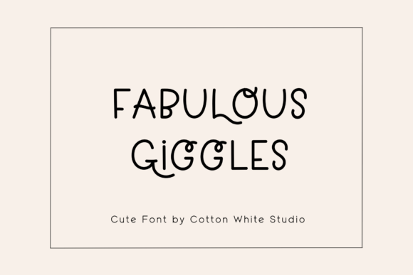 Fabulous Giggles Font for Scroll-Stopping Designs