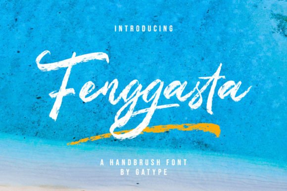 Fenggasta: The Script Handwritten Font for Modern Brands