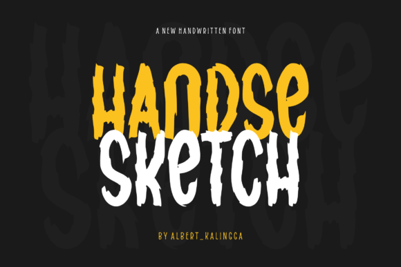 Handse Sketch: A Friendly Typeface for Branding