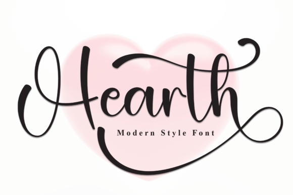 Hearth Font Review: A Charming Script for Elegant Design