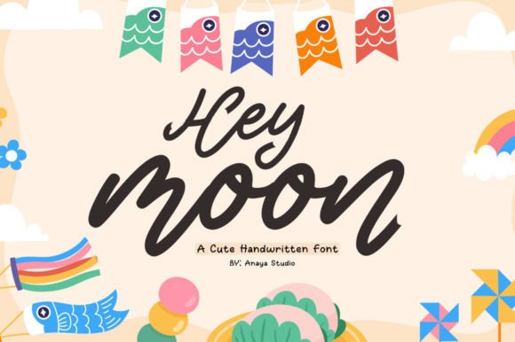 Hey Moon Typeface for Elegant Branding