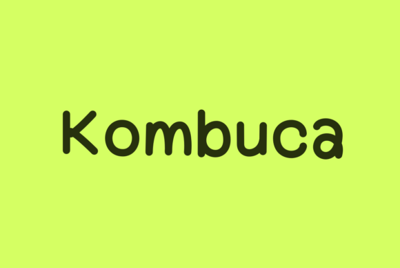 Kombuca Font Review for Handmade Brands