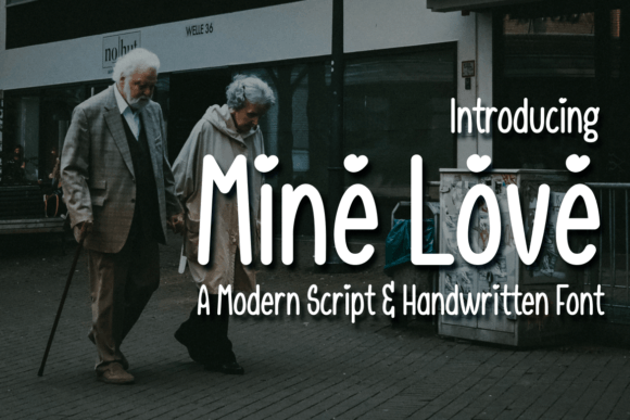Mine Love: A Clean Script Handwritten Font for Web Design