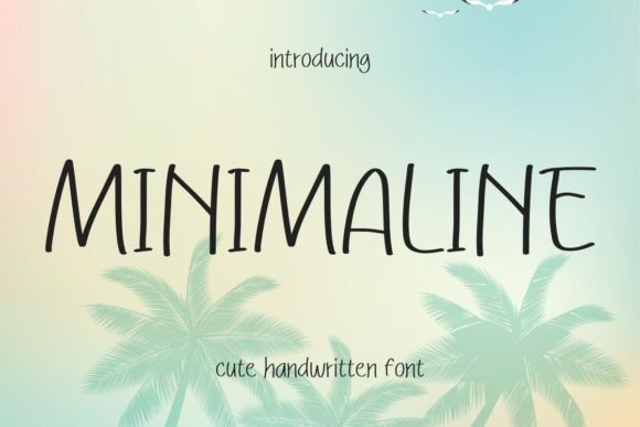 Minimaline: The Handwritten Font for Modern Brands