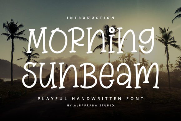Morning Sunbeam Font for Authentic Branding