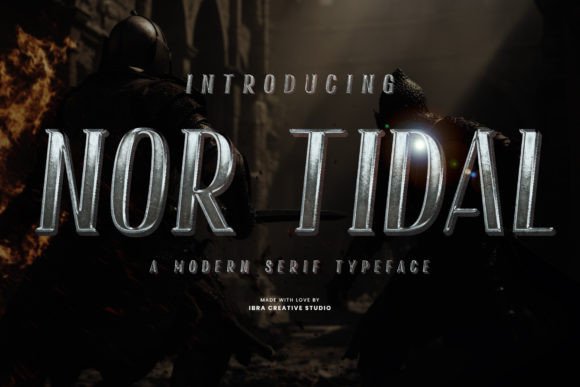 Nor Tidal: A Modern Serif Typeface for Elegant Branding