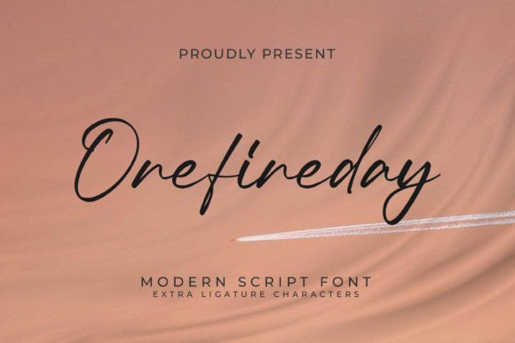 Onefineday Typeface for Modern Web Design