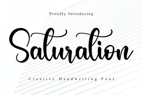 Saturation Font: Elevate Campaign Visuals