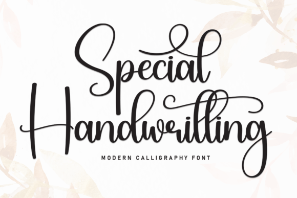 Special Handwritting Font for Campaign Design