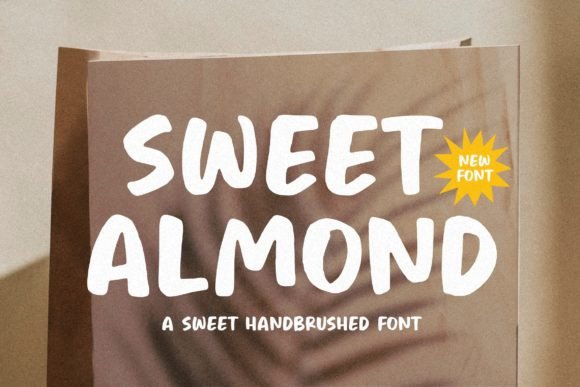 Sweet Almond Font for Digital Branding