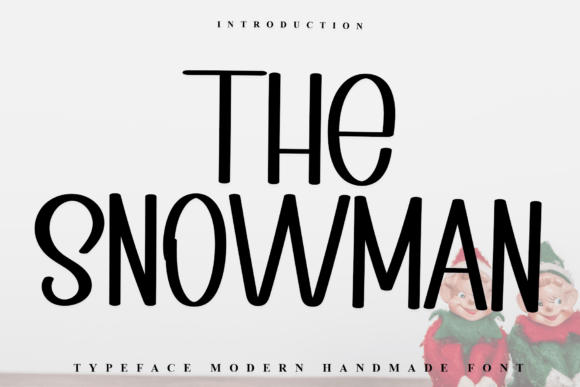 The Snowman Font: A Festive Typeface for Holiday Campaigns