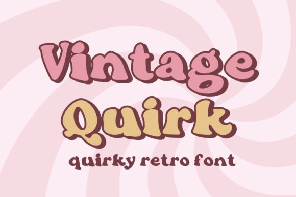 Vintage Quirk: A Handwritten Typeface for Retro Branding